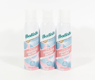 3 Batiste Shine Mist Touch of Gloss Instant Hair Refresh Coconut Crush 3 oz.