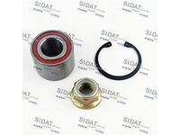Sidat Radlager Kit Hinterachse FüR Dacia Logan Sandero Nissan Micra Note