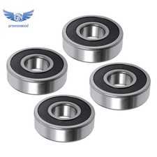 4Pcs 63/22-2RS Bearings 22 56 16mm Double Rubber Seals Deep Groove Ball Bearing