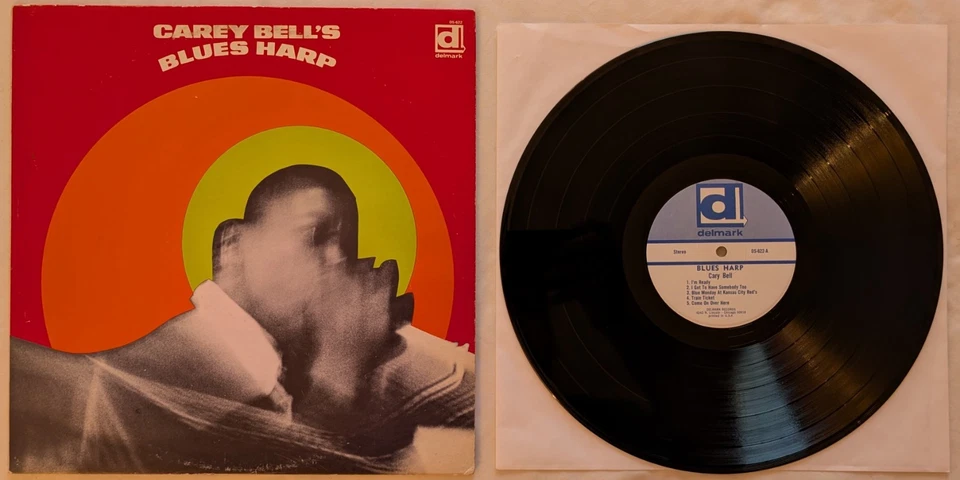 Carey Bell's Blues Harp, Roots of Jazz Series, 1970s Reissue, Delmark DS-622 - Image 2 of 4