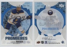 2023-24 Upper Deck Ice Ice Premieres Blue /799 Lukas Rousek #226 Rookie RC
