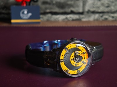 Mandetbrote Secret Orbital Automatic Watch Unconventional Time, EU Warehouse