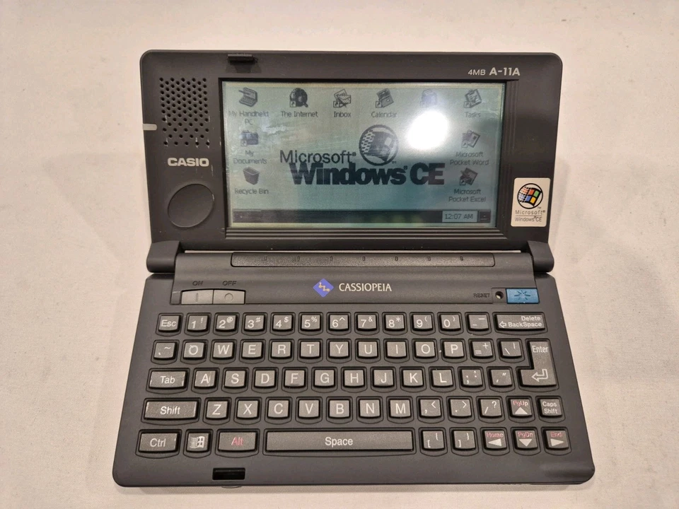 Cassiopeia A-11A PDA Pocket Computer Casio - Image 2 of 4