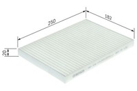Bosch Filter, Innenraumluft FüR Renault