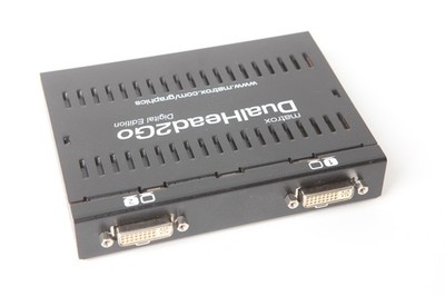 Matrox DualHead2Go Digital Edition D2G-A2D-IF Graphics DVI VGA