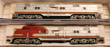 Life-Like N Scale Alco PA & PB Diesel Loco  Set  AT&SF #12A Dummy #12 Powered 