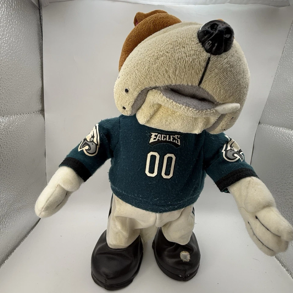 NFL DE COLECCIÓN PHILLY EAGLES CANTANDO FÚTBOL BULLDOG #00 GEMA ANIMADA IND. Foto 2 de 4