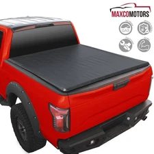 Tonneau Cover Fits 2015-2024 Ford F150 F-150 5.5FT Truck Bed Soft Roll Up