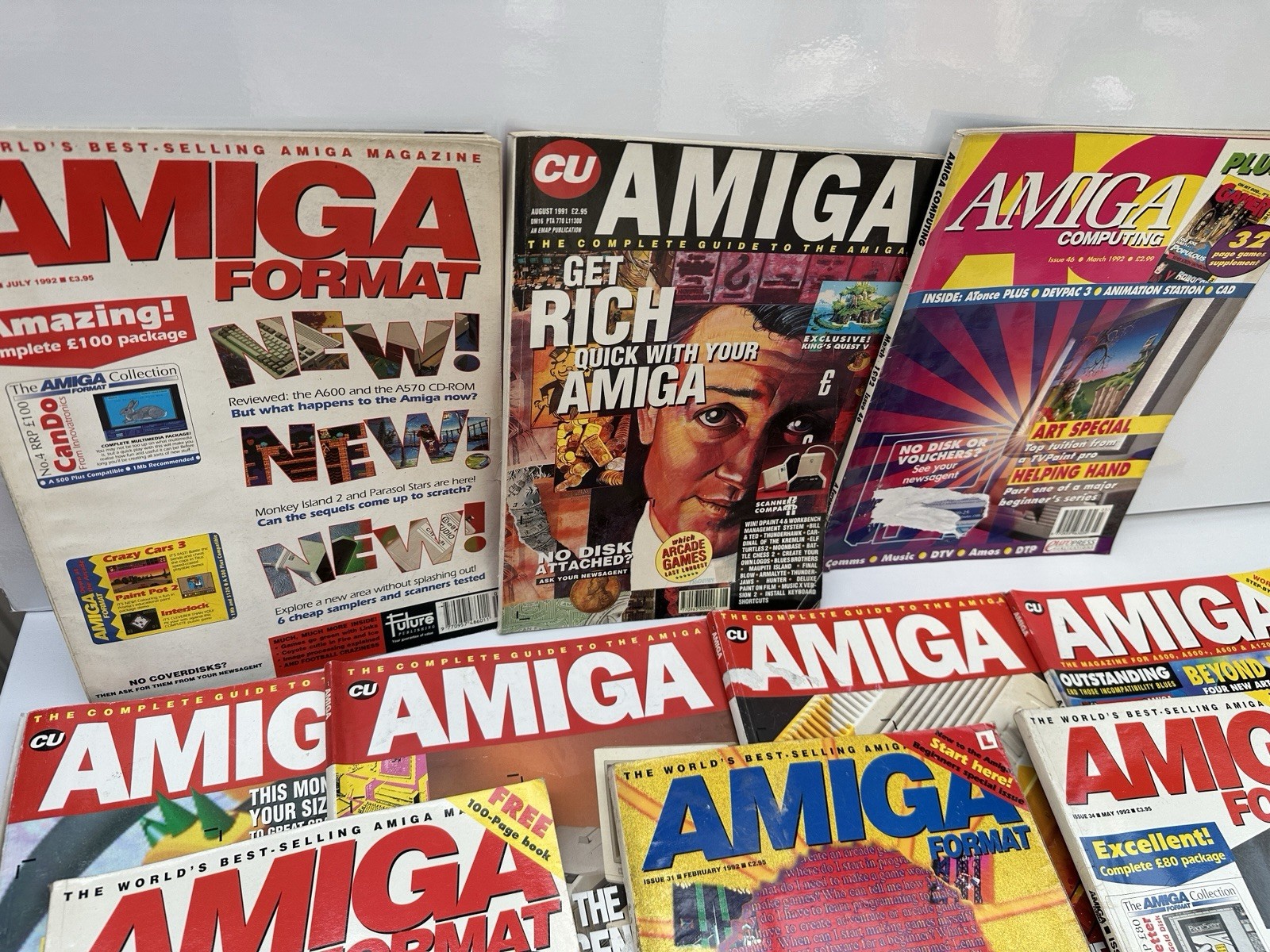 Amiga Magazines x Retro Gaming Magazines bundle! | eBay UK