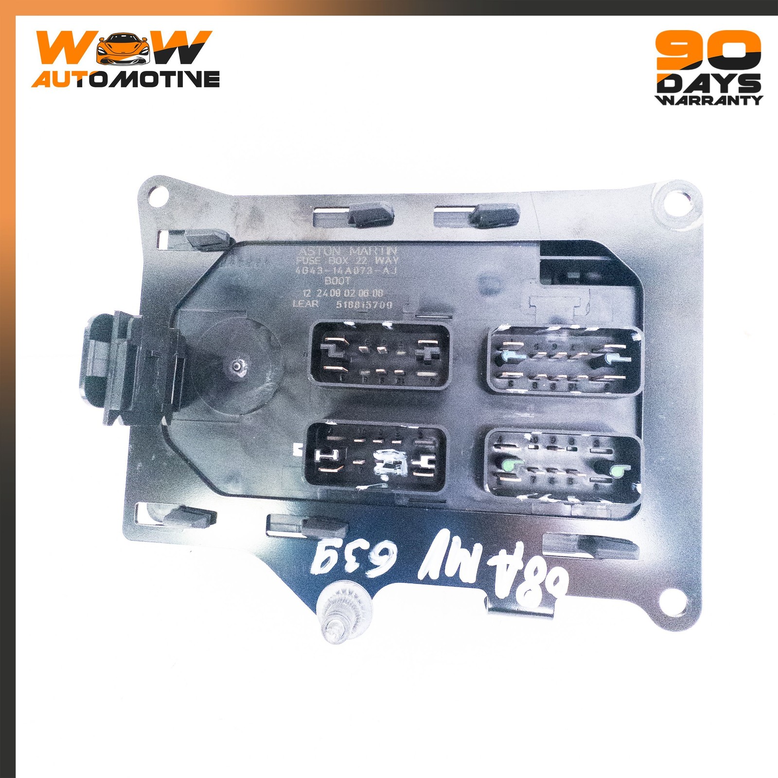 05-24 ASTON MARTIN V8 VANTAGE DB9 DBS REAR FUSE BOX RELAY JUNCTION BRACKET OEM