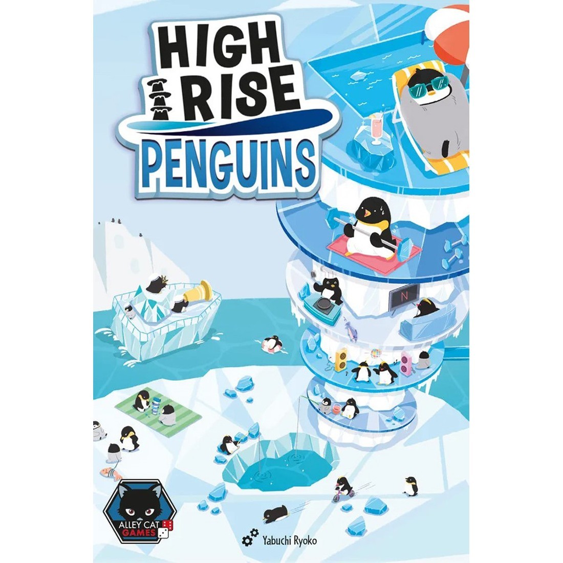 High Rise Penguins Board Game