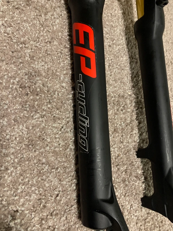 Horquilla de suspensión de ciclismo EP 30" Travel Boost ciclismo DH horquillas de bicicleta eje pasante Foto 2 de 4