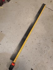 BLACK DELRIN FLAT RECTANGLE BAR 1/2" X 2" X 48" 3/4FT PLASTIC STOCK 