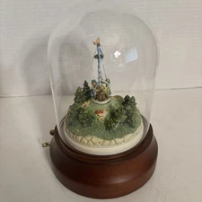 Hummel Ring Around The Rosie Maypole Musical Vignette  Glass Dome LE - Box