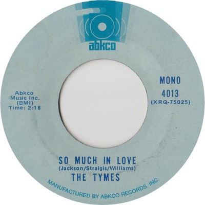 The Tymes, So Much In Love / Wonderful, Wonderful, (7'', Single, Mono, RE, Styren