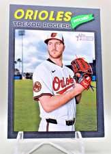 2026 Topps Heritage - Trevor Rogers #237 Dark Gray Border Orioles