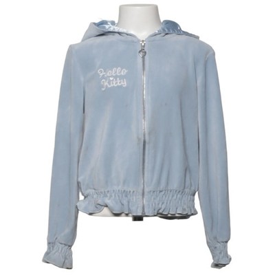 Hello Kitty, Kapuzenpullover, Größe: 134/140, Blau, Elasthan/Polyester #fKe