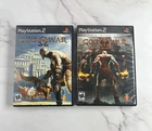 New ListingGod of War 1 & 2 Bundle Sony PlayStation 2 PS2 Black Label Complete CIB Tested