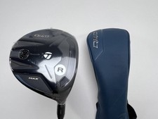TaylorMade Qi4D Max 7 Fairway Wood 21 Reax 55g Regular Graphite Mens RH HC NEW