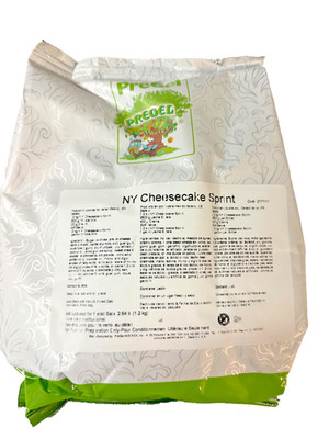  PREGEL NY CHEESECAKE SPRINT COMPLETE POWDER MIX ITALIAN GELATO Item No. 317111