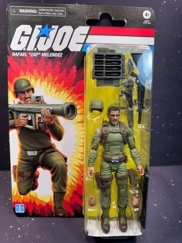 2026 G.I. Joe Classified 6" Scale Retro Carded Rafael "Zap" Melendez