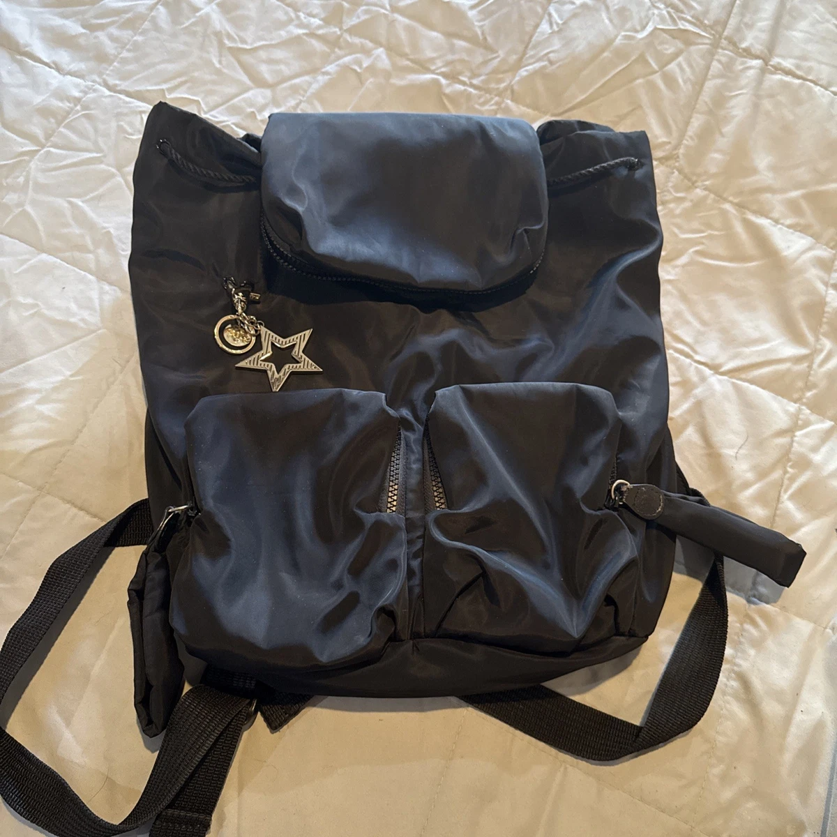 See By Chloe Black Nylon Backpack with Star Charm Accent See by Chloé Backpacks for Women | The RealReal main image 2