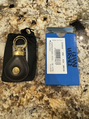 Gianni Versace Key Chain Authentic Vintage New With Tags
