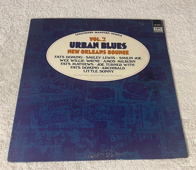 URBAN BLUES VOL. 2: ''New Orleans Bounce'': 1970 LP: MONO: 50'S N.O. R&B: EX/VG+