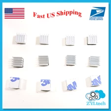 9 x 5mm Aluminum Heat Sink - 12 pcs