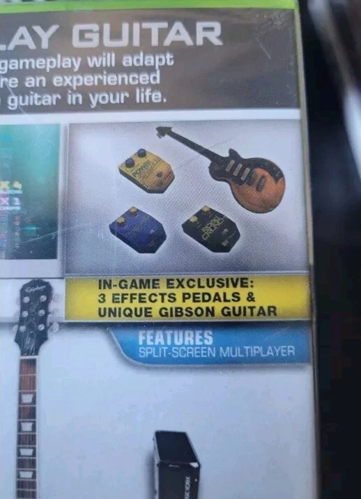 Rocksmith on Xbox 360 BEST BUY exclusive edition SEALED NEW retro Gaming  - Image 4 of 4