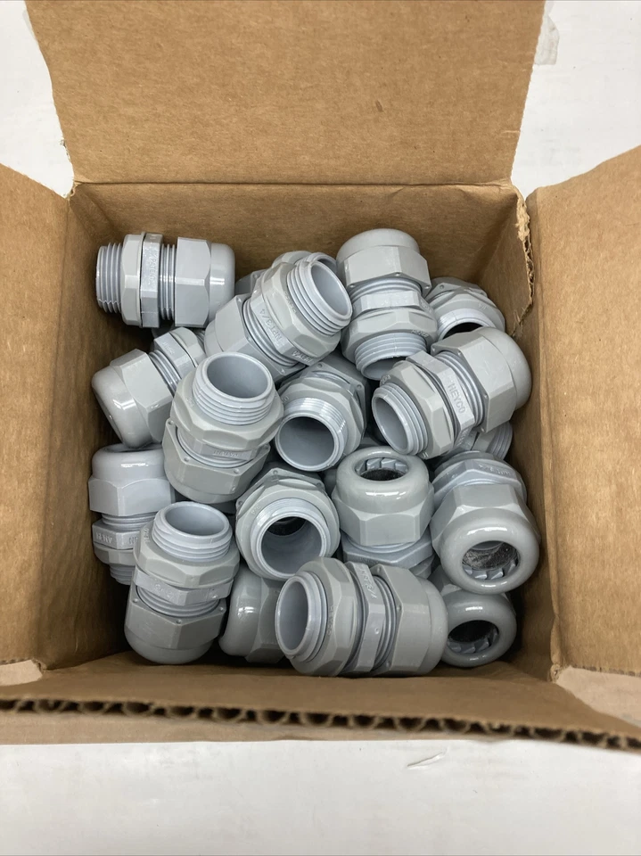 LOTE DE 50 EMPUÑADURAS DE CABLE NPT CARLO 3/4” | LH75G | EE. UU. VENDEDOR Foto 2 de 4