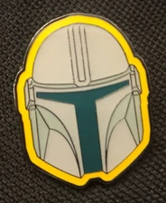 Disney pin 156790 Star Wars Din Djarin Helmet Mandalorian Mando Beskar Loungefly