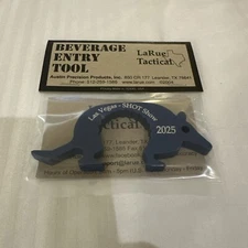 Shot Show 2025 Larue Tactical Beverage Entry Tool Dillo Blue