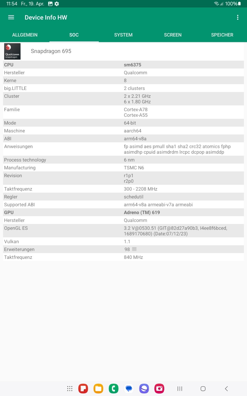 Samsung Galaxy Tab A9+ 5G SM-X216B 64GB +  64GB Extra + Bildschirmschutz - Bild 8 von 14