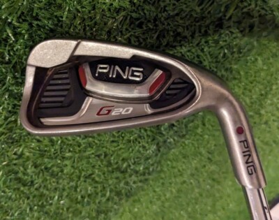 Ping G20 6 Iron Red Dot CFS Stiff Flex RH Replacement Iron Clean OEM 38''