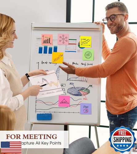 (18 Pads) Sticky Notes, Sticky Notes 3x3 Inches, Colorful Self-Stick Note Pad - Picture 3 of 5