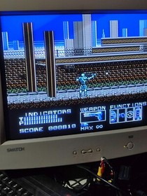 NES FAMICOM ROBOCOP GAME ONLY USED CONDITION