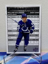 2023-24 Upper Deck Series 1 Hockey WILLIAM NYLANDER #SB-16 STAT BOX FILLERS