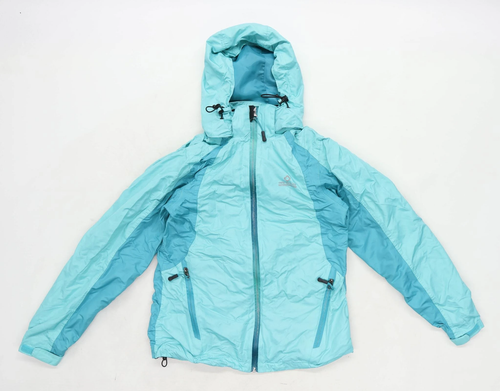 Crivit Womens Size 12 Green Raincoat | eBay