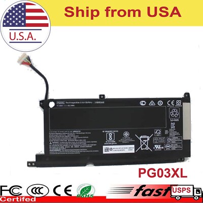 Battery Compatible with Hp Pavilion Gaming 15T-DK200 15-EC0013DX 15-EC1073DX