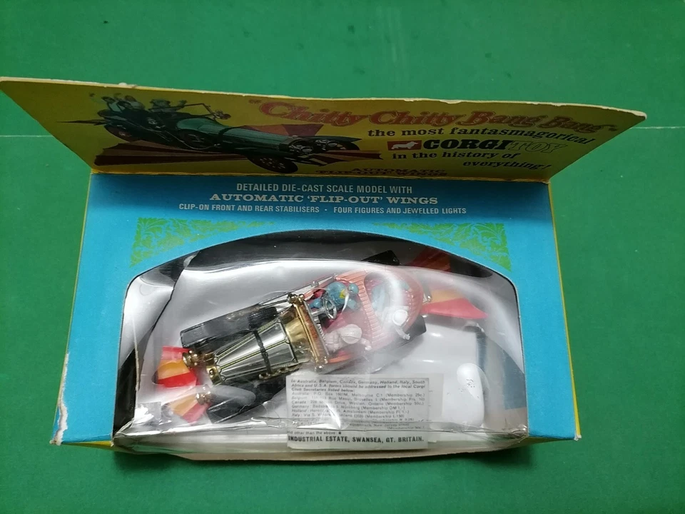 Rare CHITTY CHITTY BANG BANG - Vintage Corgi Toys 266 Made in Gt. Britain 1968 - Image 3 of 4