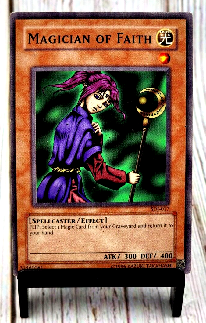 MAGICIAN OF FAITH SDJ-017 Yu-Gi-Oh! Card LP | eBay