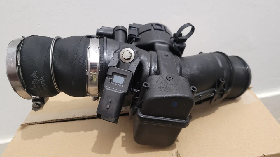 Boitier Papillon D’admission Peugeot Citreon 1.6hdi Doseur D'air Delphi 5080 PSA - Photo 4/4