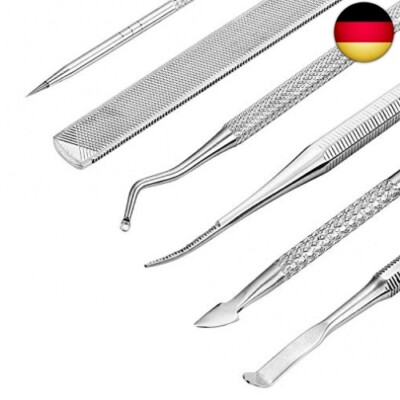5-teiliges Set Für Eingewachsene Zehennägel – Edelstahl Pediküre Werkzeuge Für Maniküre & Nagelpflege
