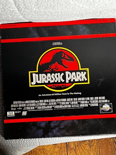 Jurassic Park Laser Disc Record 1993 Movie