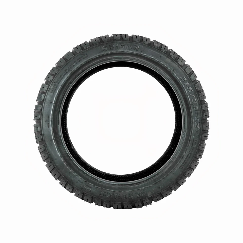 Juego de (4) neumáticos de calle Arisun X-Sport 215/35-12 para carros de golf 4 capas Foto 3 de 3