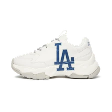 MLB LA Dodgers Big Ball Chunky A Shoes Baseball Sneakers White/Blue Size US 5-11