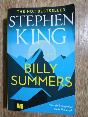 Stephen King Billy Summers no. 1 bestseller (paperback 2022)