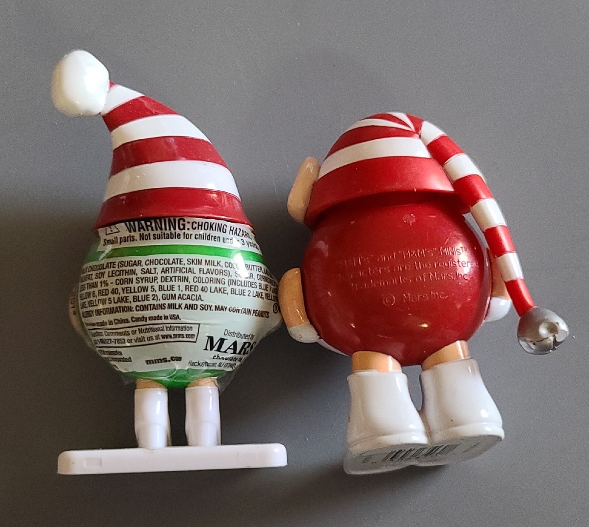 M&M Green Girl red boy Christmas Boots elves Chocolate Candy Santa