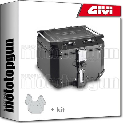 GIVI TOP CASE TREKKER OUTBACK OBKN42B + TRA?GER TRIUMPH BONNEVILLE T100 2017 17